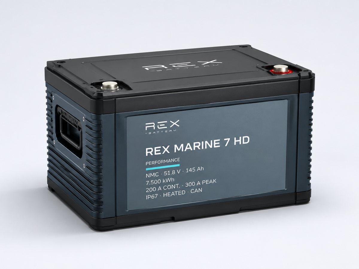 REX Marine 7 HD Performance, 51.8 V 145 Ah high-density module